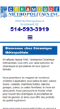 Mobile Screenshot of ceramiquemetropolitain.com